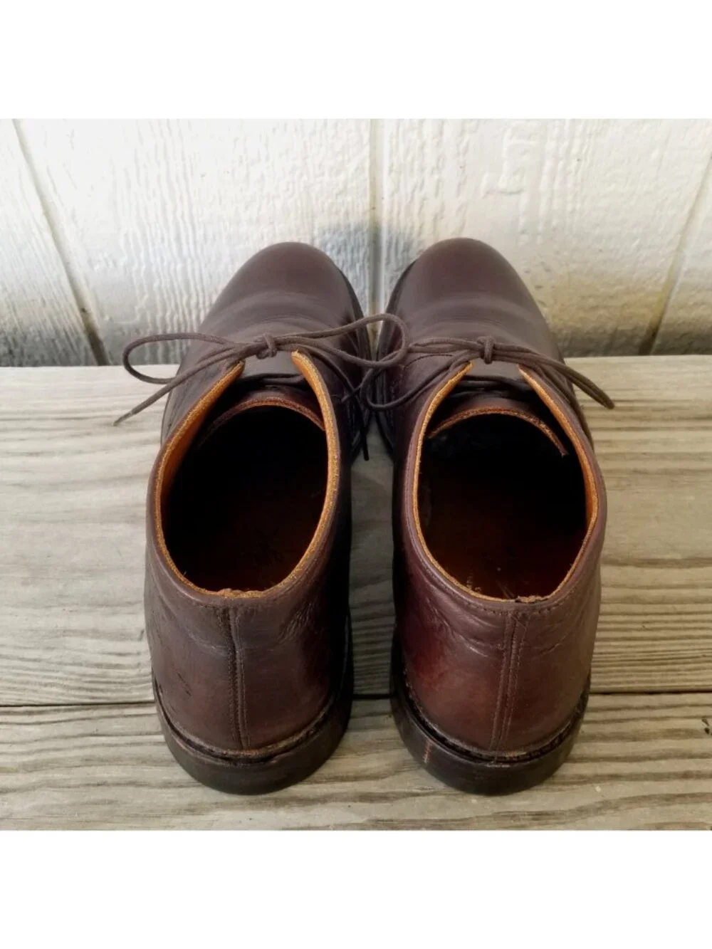 Frye Chukka Mens Brown Full Grain Leather High Top Boots 11.5 D 87882